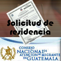 CONAMIGUA da a conocer  sobre solicitud de residencia 